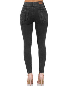 JEANS OGGI JEANS MUJER NEGRO MEZCLILLA STRETCH KATIA