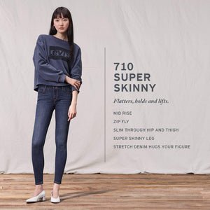 Levi's 710 Levi’s Super Skinny Jeans para Mujer