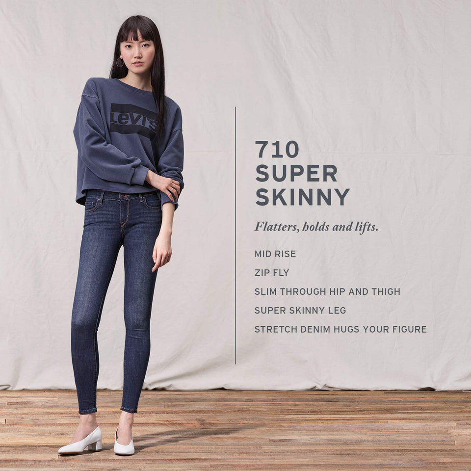 Levi's 710 Levi’s Super Skinny Jeans para Mujer