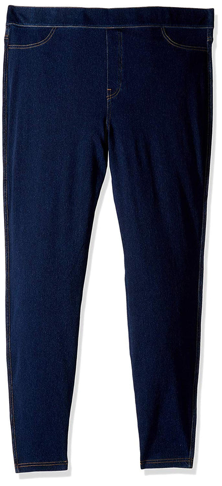 No Nonsense - Mallas vaqueras con bolsillos para mujer, tamaño grande
