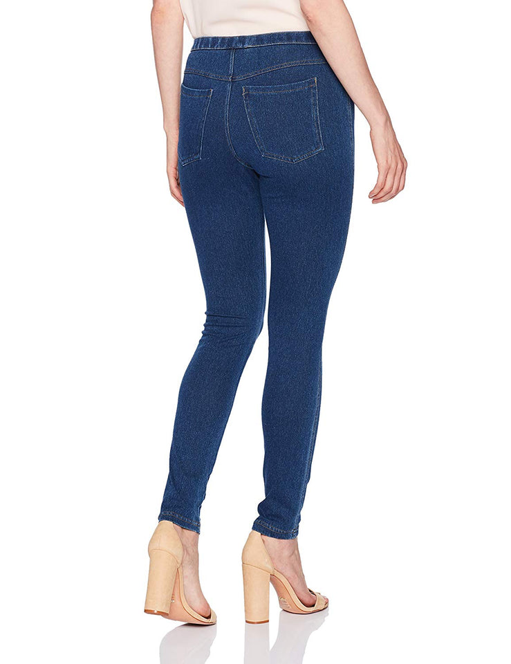 No Nonsense - Mallas vaqueras con bolsillos para mujer, tamaño grande